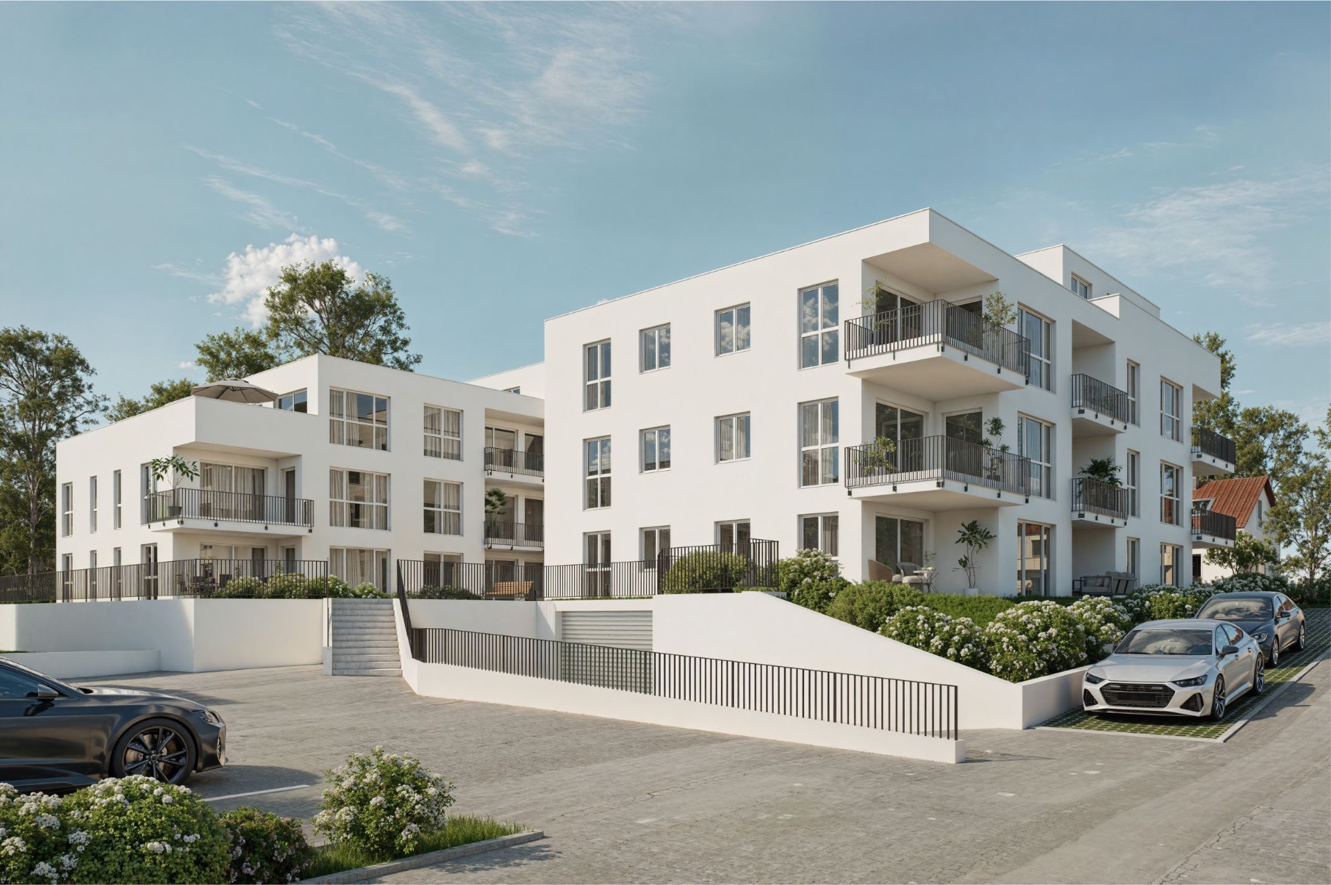 Novum Quartier Ertingen – Außenansicht
