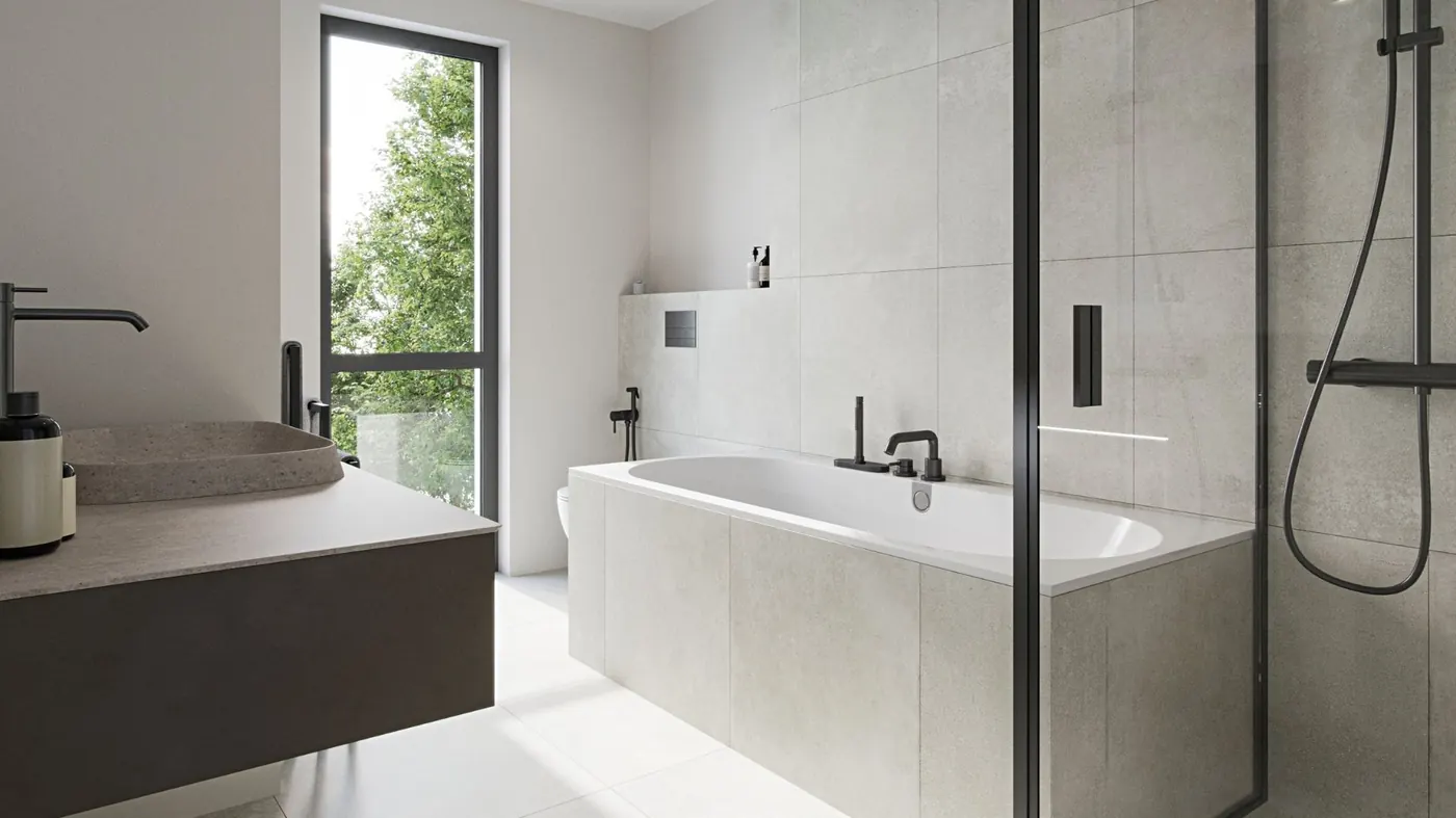 Modernes Badezimmer
