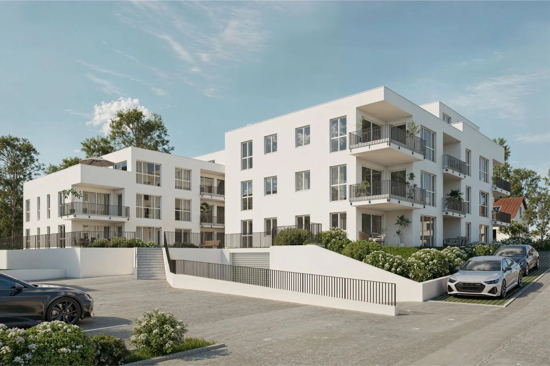 Novum Quartier Ertingen – Außenansicht